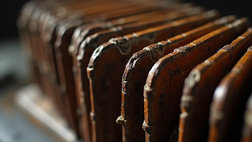 Accordion bellows detail