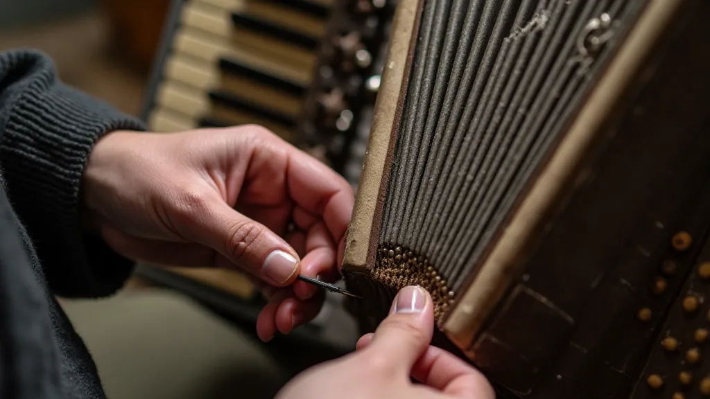 Accordion bellows repair